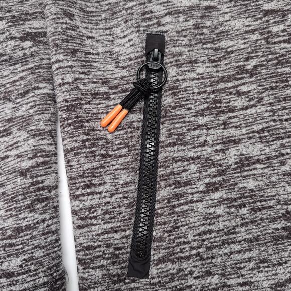 Superdry Mountain Sport Team Fuji Hooded Jacket Mens XL Gray Black Zip Pockets - Picture 11 of 16